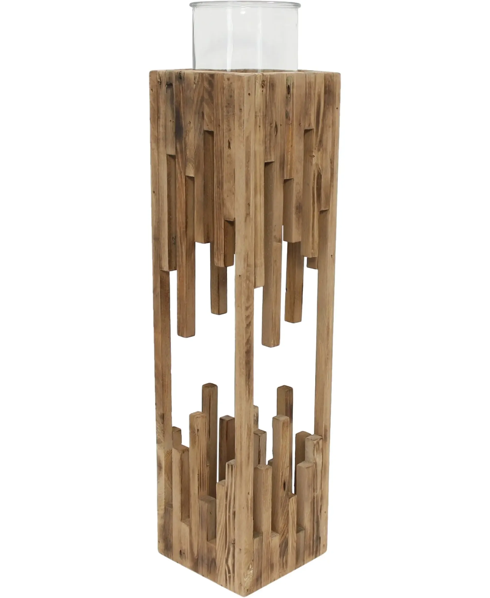 Laternen|Laternen & Co.|Frank Handels GmbH & Co. KG Windlichtsäule "Edges", groß