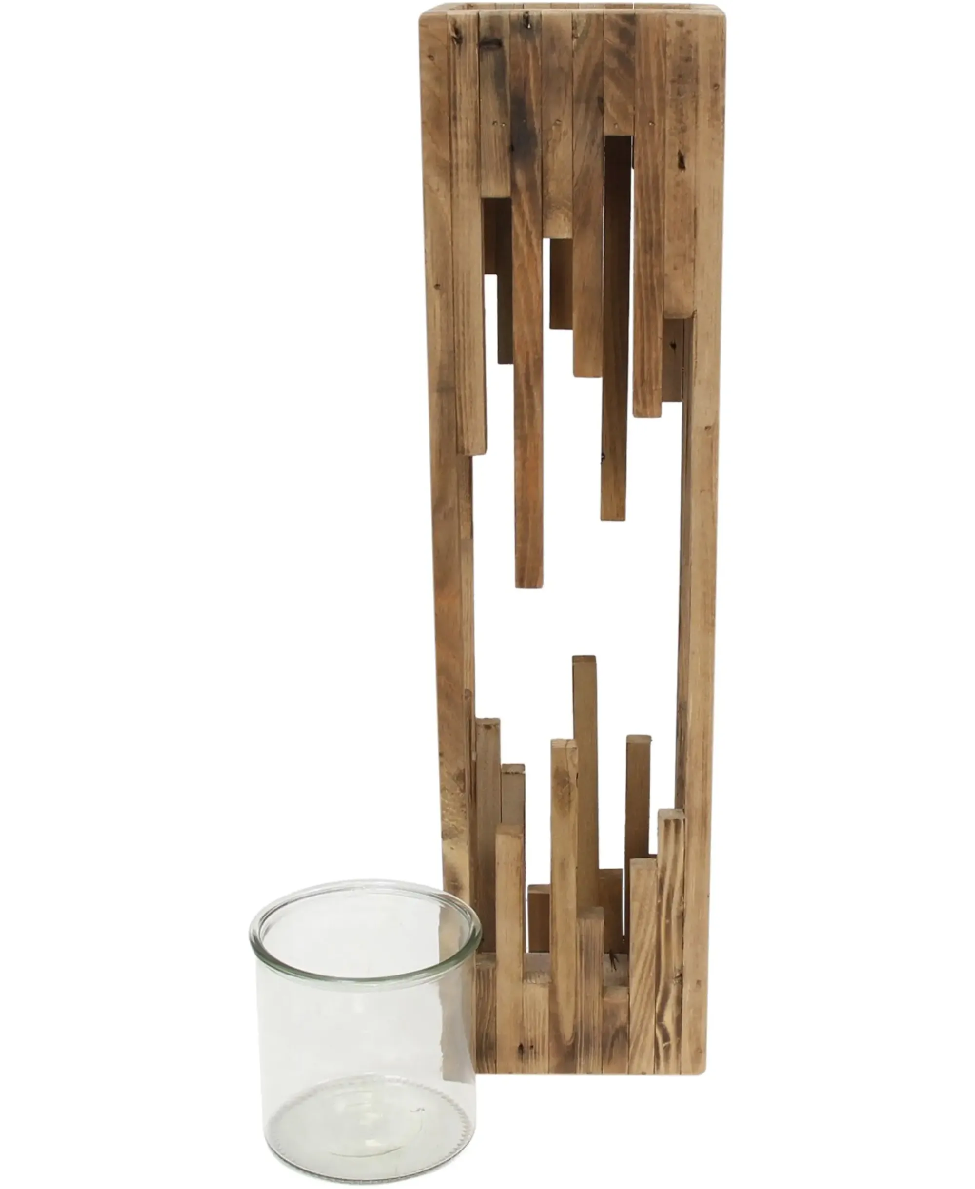 Laternen|Laternen & Co.|Frank Handels GmbH & Co. KG Windlichtsäule "Edges", groß