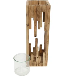 Laternen|Laternen & Co.|Frank Handels GmbH & Co. KG Windlichtsäule "Edges", klein