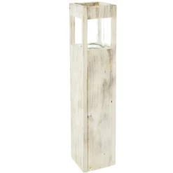 Dekosäulen|Dekosäulen|Frank Handels GmbH & Co. KG Windlichtsäule "Shabby-Charme", groß