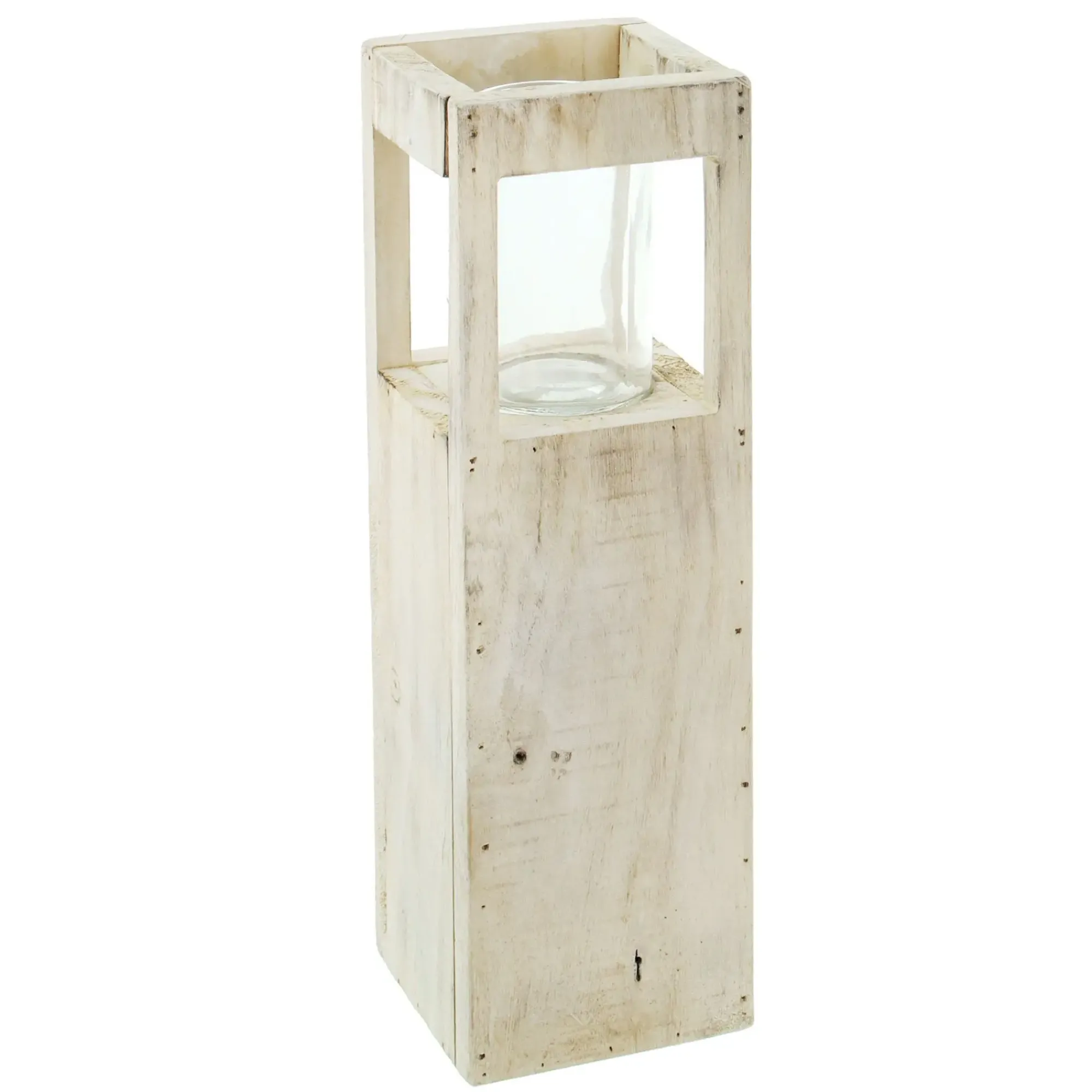 Dekosäulen|Dekosäulen|Frank Handels GmbH & Co. KG Windlichtsäule "Shabby-Charme"