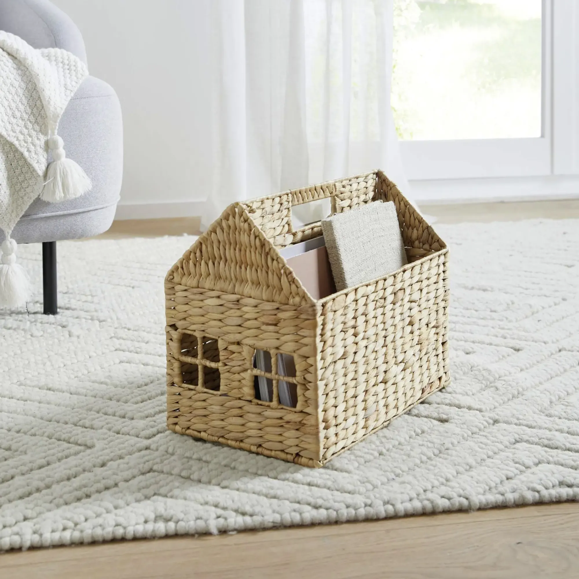 Zeitungskörbe|Wohnzimmer|Frank Handels GmbH & Co. KG Zeitungskorb "Haus"